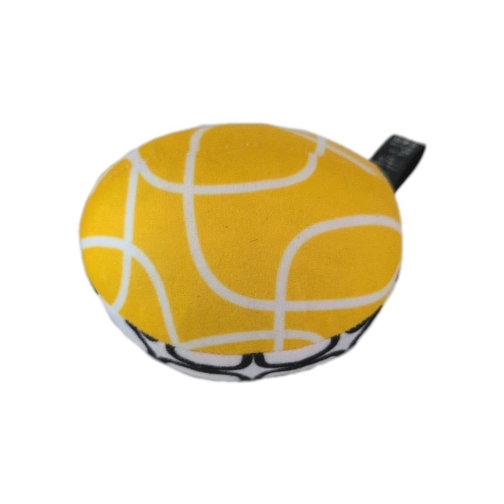 4 Moms Mamaroo Plush Ball Replacement Yellow Black White Part Baby Swing - Picture 2 of 2